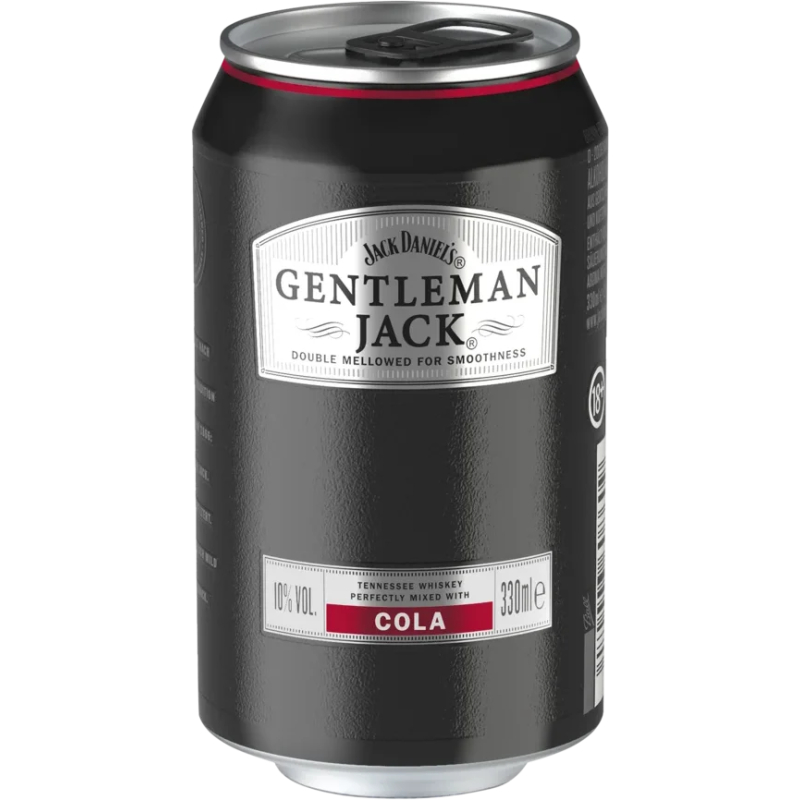 Gentleman Jack Cola 10 % - 12 x 330 ml DPG Dose