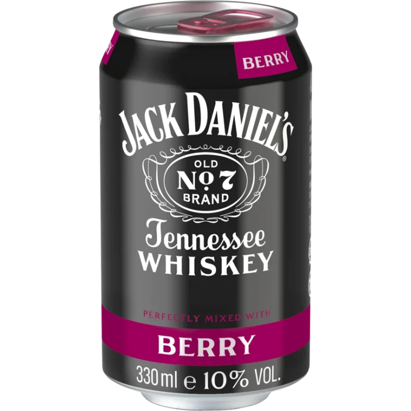 Jack Daniels Berry 10 % - 12 x 330 ml DPG Dose