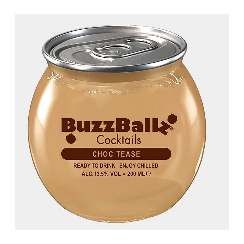 BuzzBallz Cocktails Choc Tease 13,5 % - 12 x 200 ml