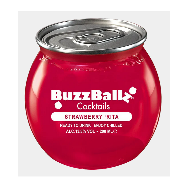 BuzzBallz Cocktails Strawberry Rita 13,5 % - 12 x 200 ml
