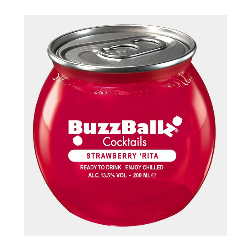 BuzzBallz Cocktails Strawberry Rita 13,5 % - 24 x 200 ml