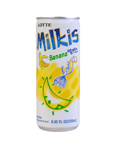 Lotte Milkis Banana 30 x 250 ml DPG