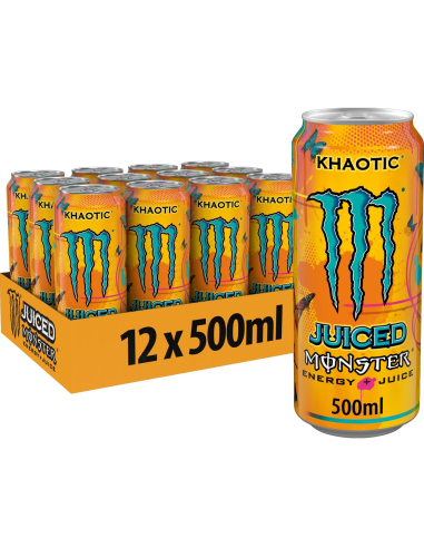 Monster Energy Khaotic 12 x 500 ml DPG