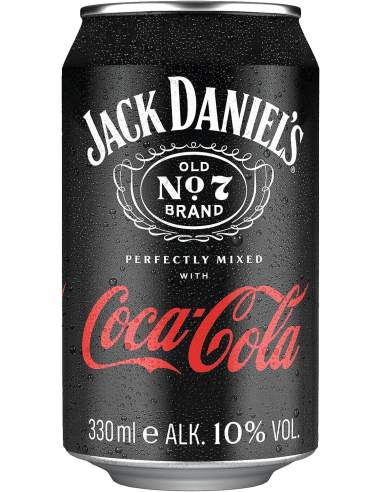 Jack Daniels Cola 10 % - 24 x 330 ml DPG