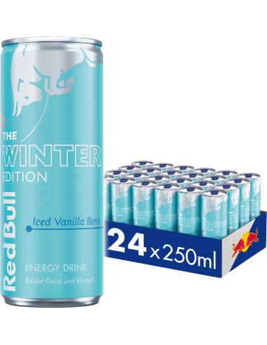 Red Bull Winter Edition 2024 Iced Vanilla Berry 24 x 250 ml DPG