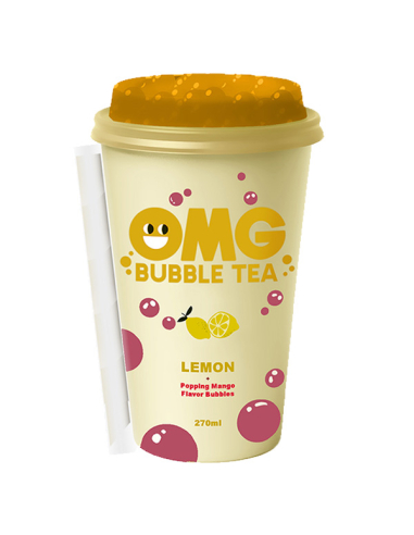 OMG Bubble Tea Lemon 10 x 270 ml