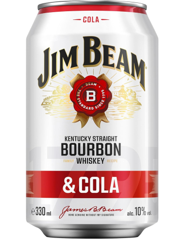 Jim Beam Cola 10 % - 24 x 330 ml DPG