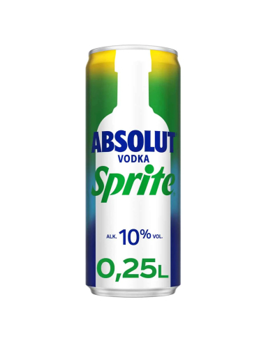 Absolut Vodka Sprite 10 % - 12 x 250 ml DPG