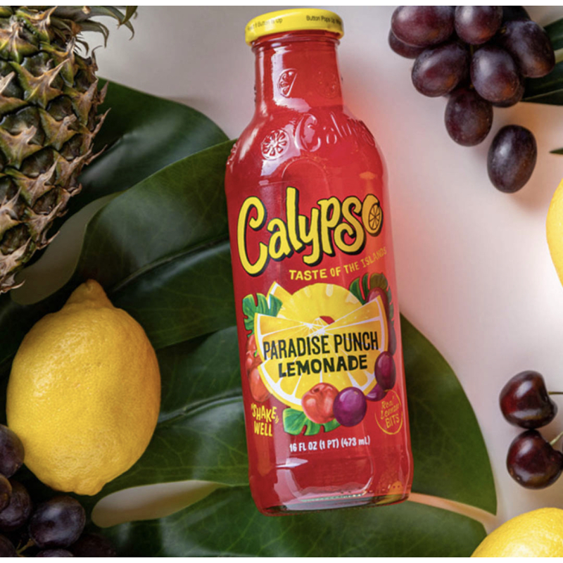 Calypso Paradise Punch Lemonade 12 x 473 ml DPG