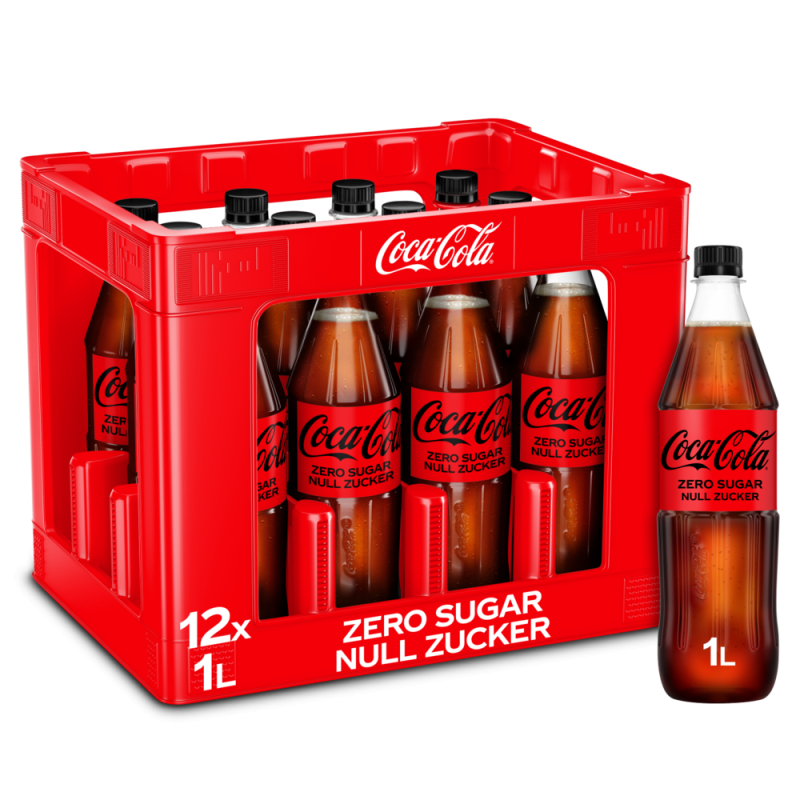 Coca Cola Zero 12 x 1 l MW PET