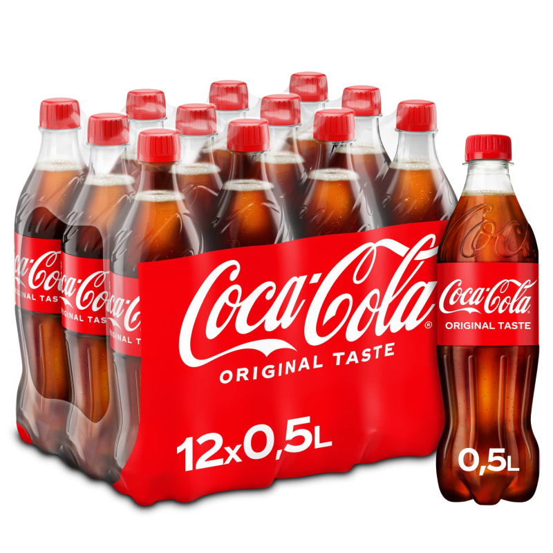 Coca Cola 12 x 500 ml PET DPG