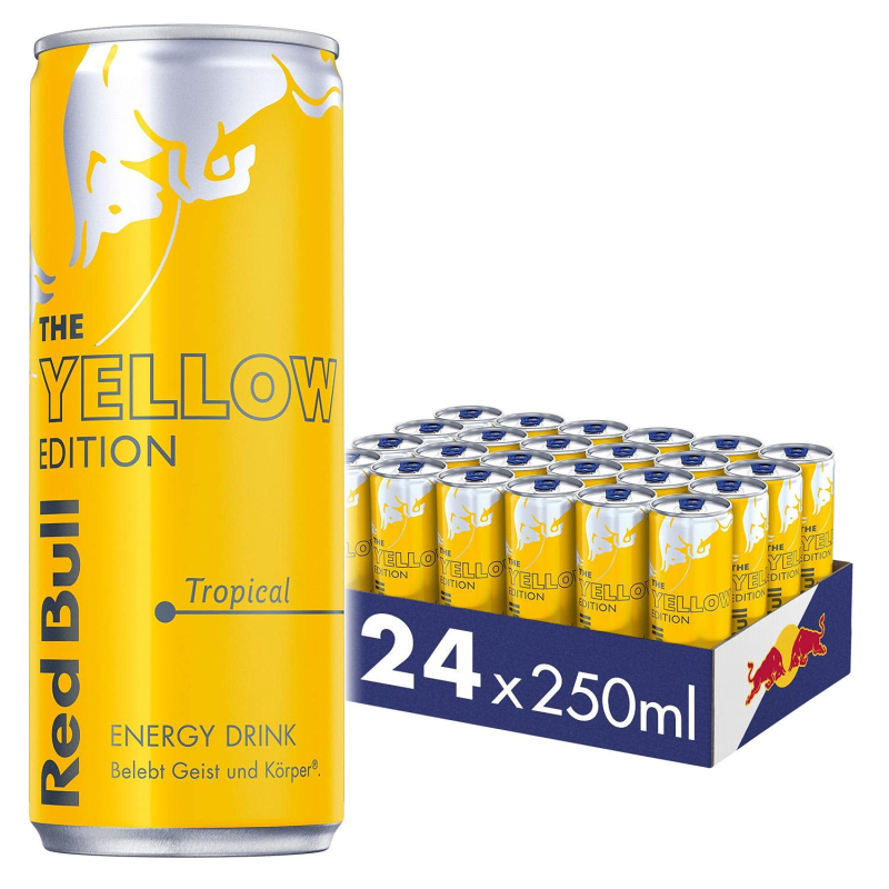 Red Bull Yellow Edition Tropical 24 x 250 ml DPG