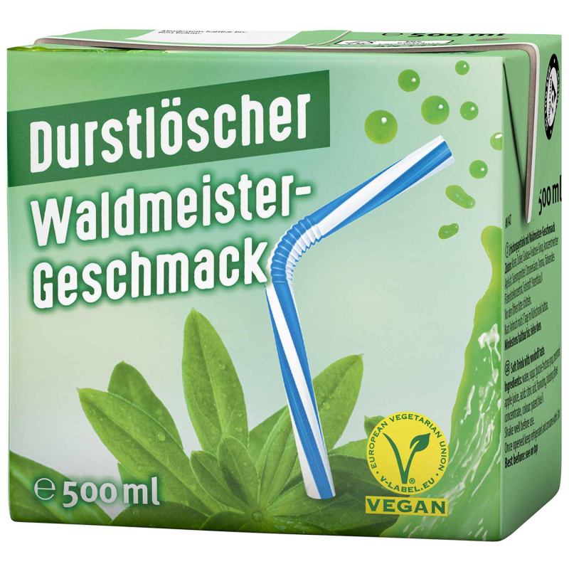 Durstlöscher Waldmeister 12 x 500 ml - MHD 25.08.24