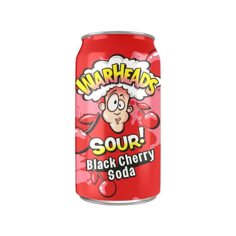 Warheads Black Cherry Soda 12 x 330 ml Dose DPG