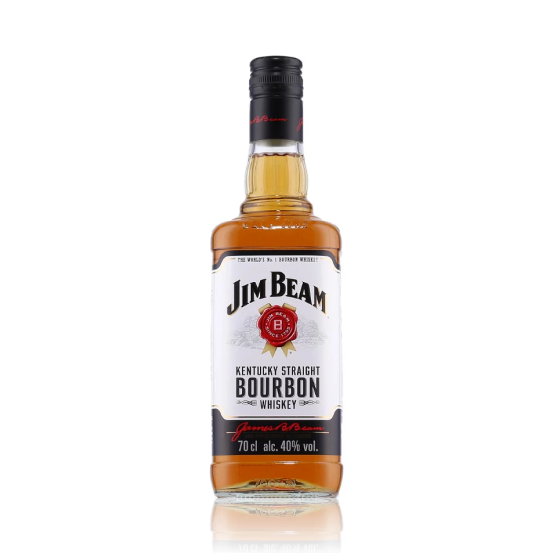 Jim Beam Bourbon Whisky 40 % - 6 x 0,70 l Flaschen