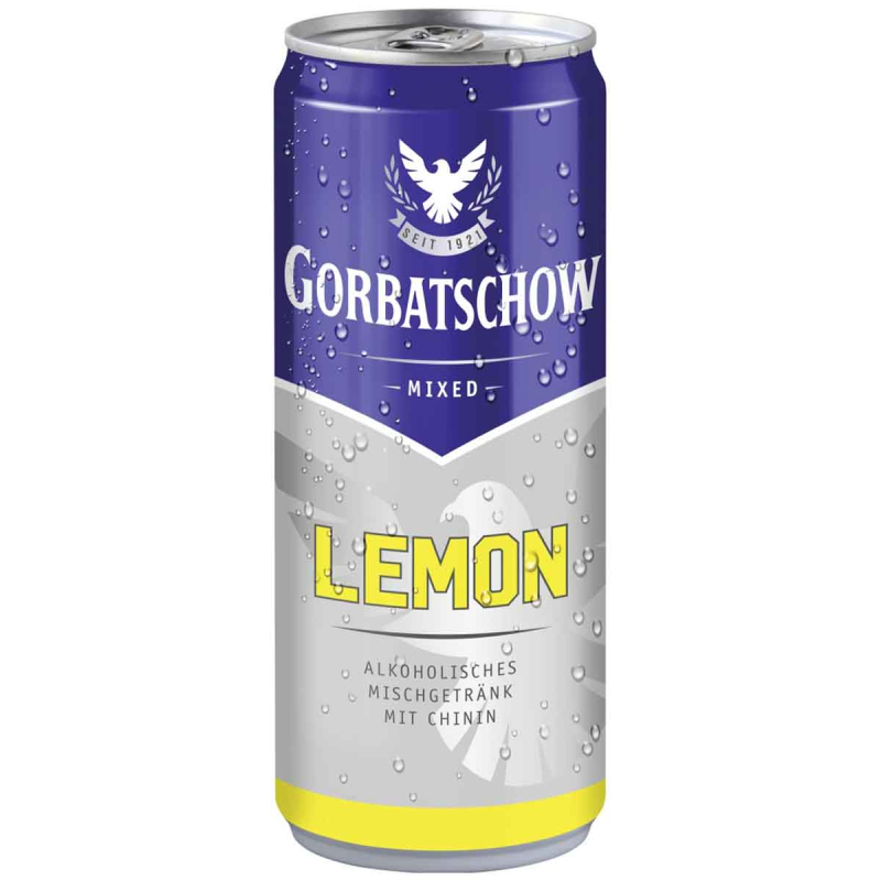 Gorbatschow Lemon 10 % - 12 x 330 ml DPG