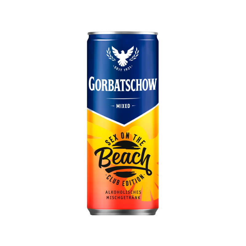 Gorbatschow Mixed Sex on the Beach 10 % - 12 x 330 ml DPG