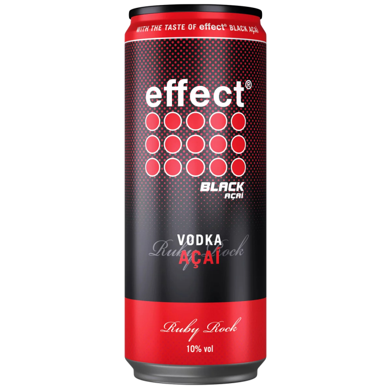 Effect Vodka Black Acai 10 % - 12 x 330 ml DPG