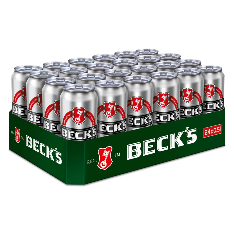 Becks Pils Original 24 x 500 ml DPG Dose