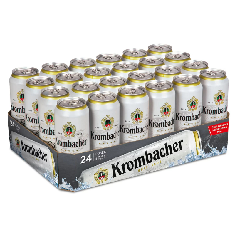 Krombacher 24 x 500 ml DPG Dose