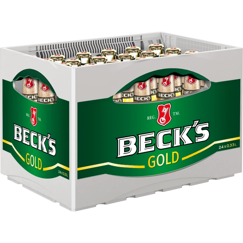 Becks Gold 24 x 330 ml MW