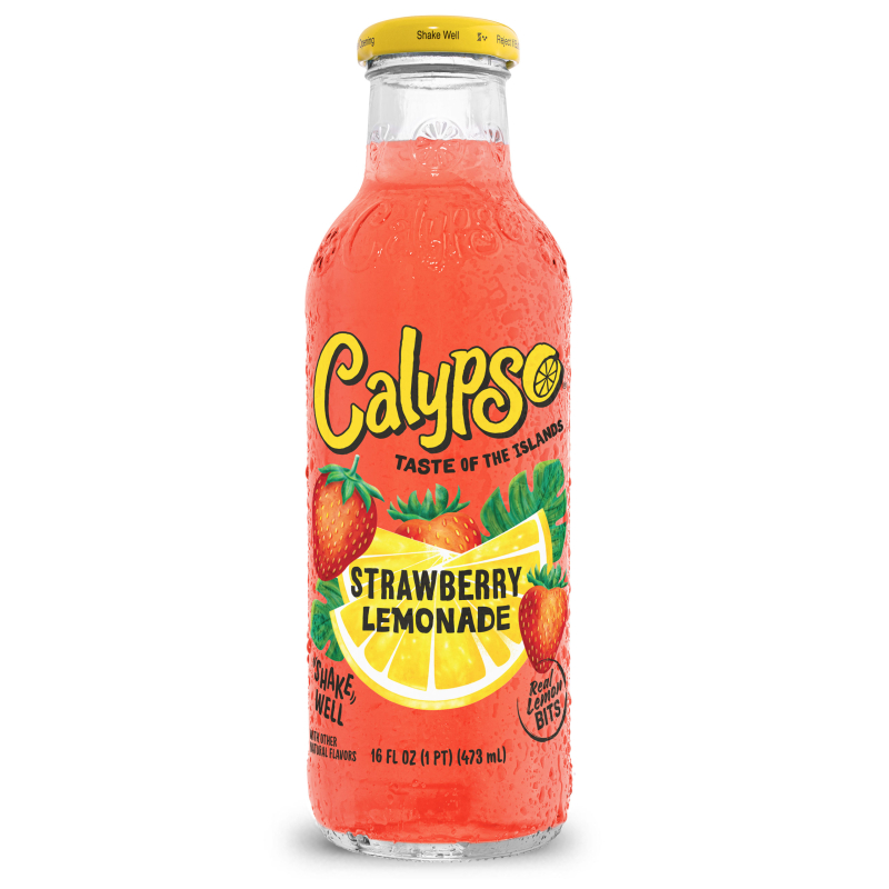 Calypso Strawberry Lemonade 12 x 473 ml OHNE DPG